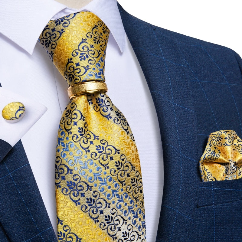 Golden Saint Tie Set